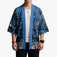 Aotearoa Iwi Ngati Porou Kimono Maori Wharenui House Tribal Pattern LT9 - Polynesian Pride