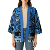 Aotearoa Iwi Ngati Porou Kimono Maori Wharenui House Tribal Pattern LT9 - Polynesian Pride