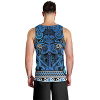 Aotearoa Iwi Ngati Porou Men Tank Top Maori Wharenui House Tribal Pattern LT9 - Polynesian Pride