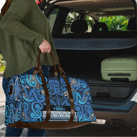 Aotearoa Iwi Ngati Porou Travel Bag Maori Wharenui House Tribal Pattern LT9 - Polynesian Pride
