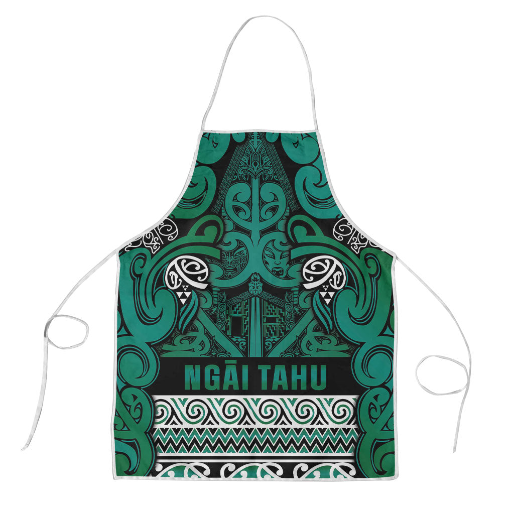 Aotearoa Iwi Ngai Tahu Apron Maori Wharenui House Tribal Pattern