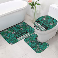 Aotearoa Iwi Ngai Tahu Bathroom Set Maori Wharenui House Tribal Pattern LT9 - Polynesian Pride