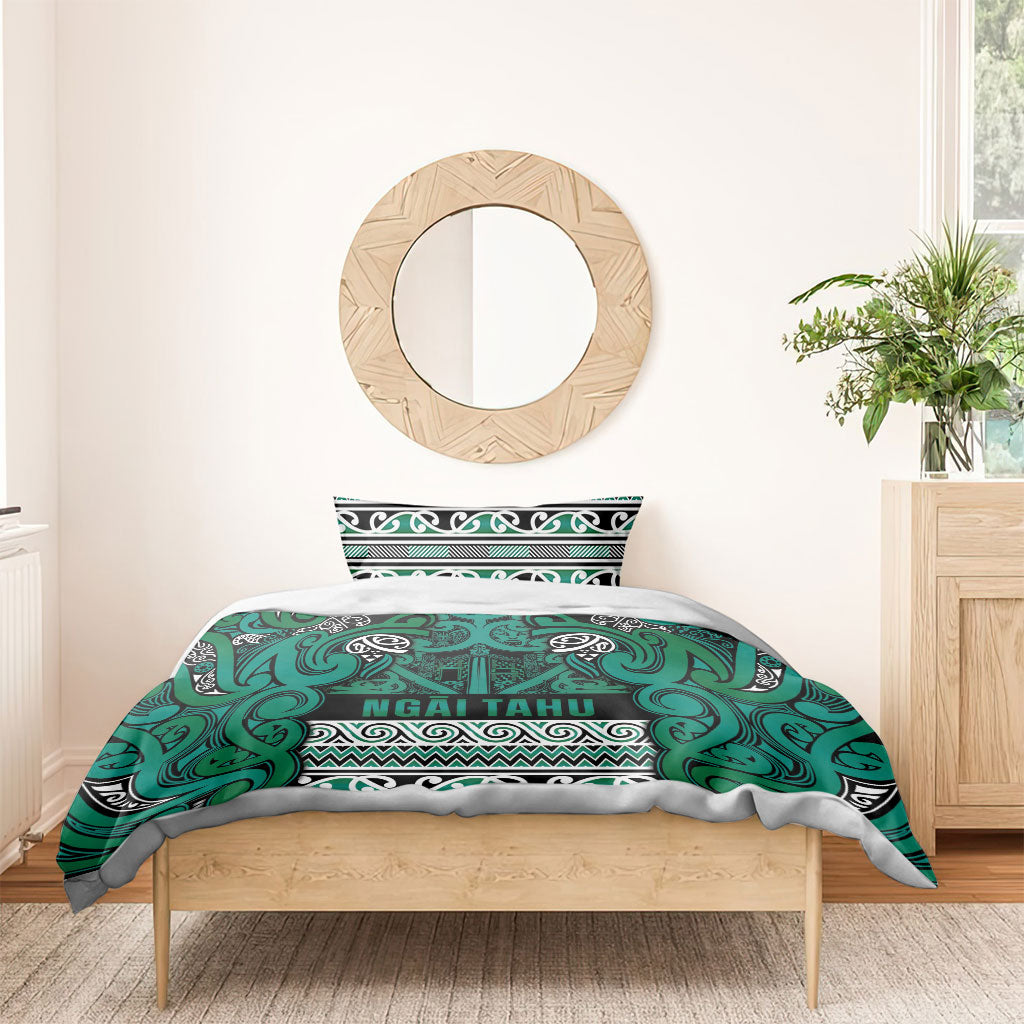 Aotearoa Iwi Ngai Tahu Bedding Set Maori Wharenui House Tribal Pattern LT9 - Polynesian Pride