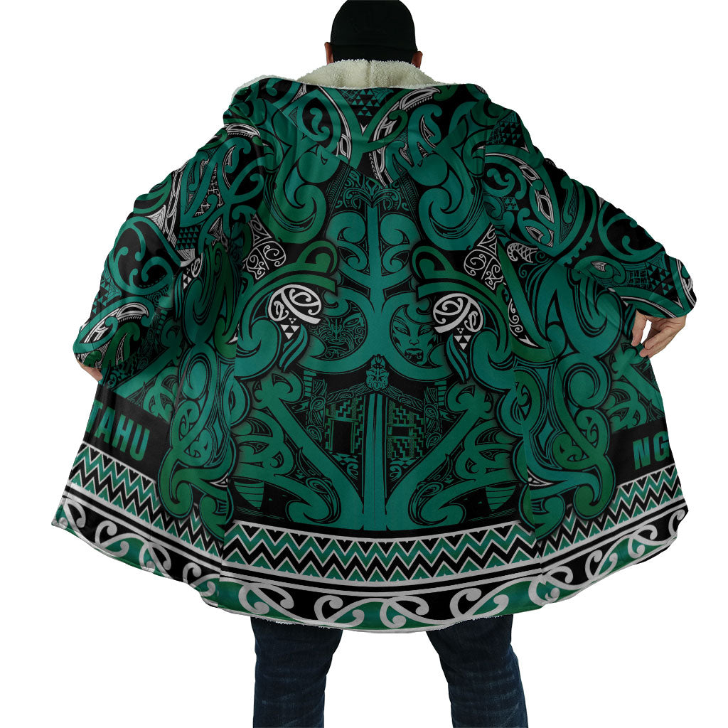 Aotearoa Iwi Ngai Tahu Cloak Maori Wharenui House Tribal Pattern LT9 - Polynesian Pride