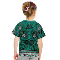 Aotearoa Iwi Ngai Tahu Kid T Shirt Maori Wharenui House Tribal Pattern LT9 - Polynesian Pride