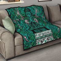 Aotearoa Iwi Ngai Tahu Quilt Maori Wharenui House Tribal Pattern LT9 - Polynesian Pride