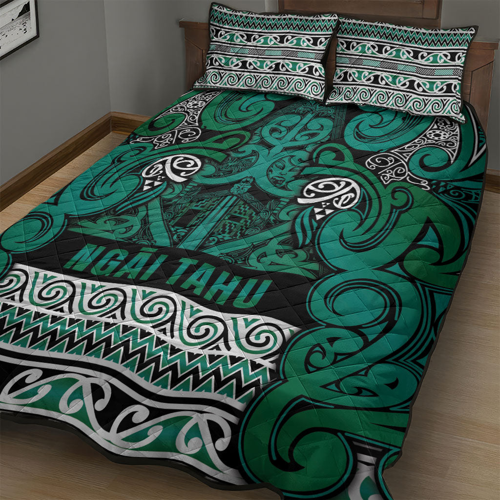 Aotearoa Iwi Ngai Tahu Quilt Bed Set Maori Wharenui House Tribal Pattern LT9 - Polynesian Pride