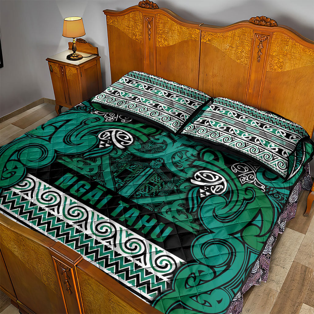 Aotearoa Iwi Ngai Tahu Quilt Bed Set Maori Wharenui House Tribal Pattern LT9 - Polynesian Pride