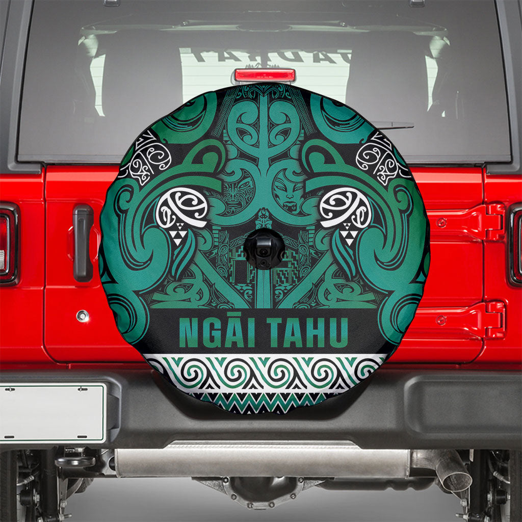Aotearoa Iwi Ngai Tahu Spare Tire Cover Maori Wharenui House Tribal Pattern LT9 - Polynesian Pride