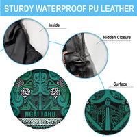 Aotearoa Iwi Ngai Tahu Spare Tire Cover Maori Wharenui House Tribal Pattern LT9 - Polynesian Pride