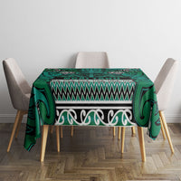 Aotearoa Iwi Ngai Tahu Tablecloth Maori Wharenui House Tribal Pattern LT9 - Polynesian Pride