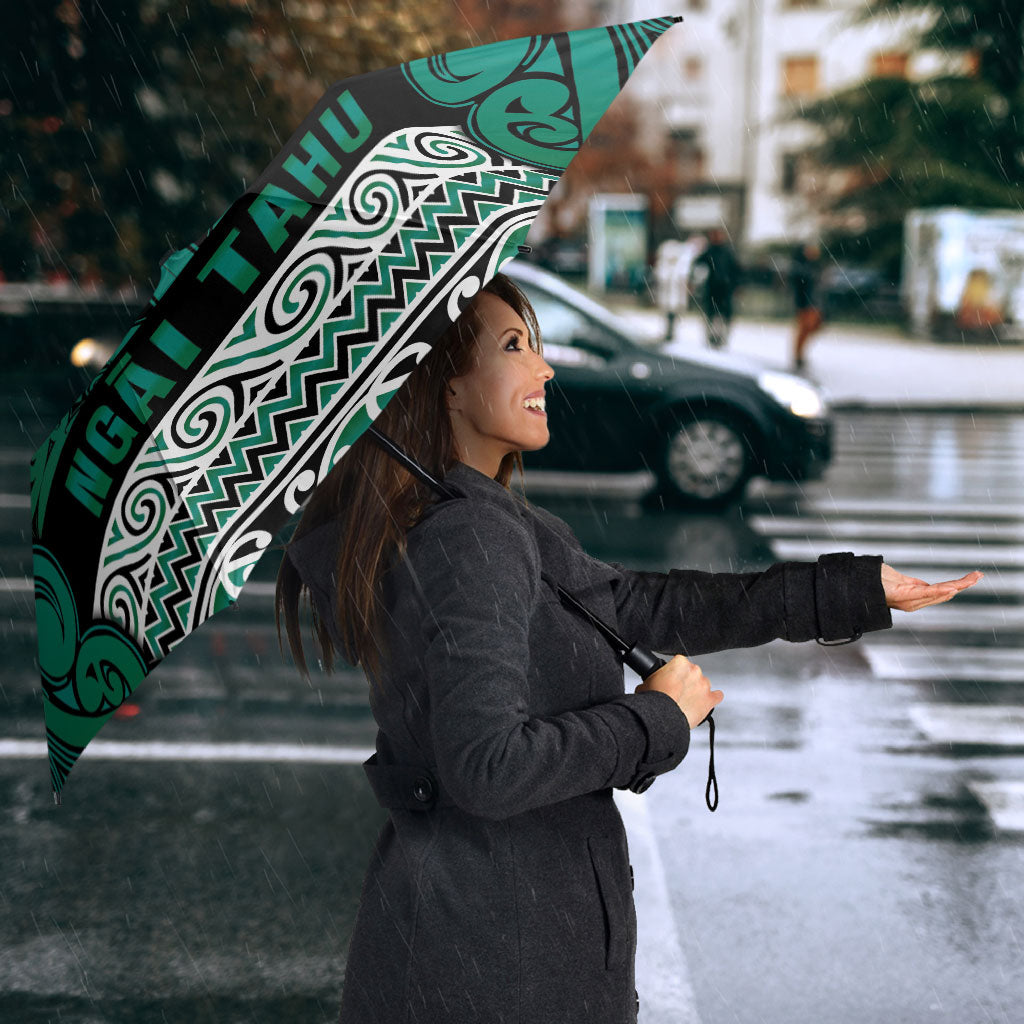 Aotearoa Iwi Ngai Tahu Umbrella Maori Wharenui House Tribal Pattern LT9 - Polynesian Pride