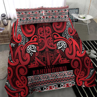 Aotearoa Iwi Ngati Kahungunu Bedding Set Maori Wharenui House Tribal Pattern LT9 - Polynesian Pride