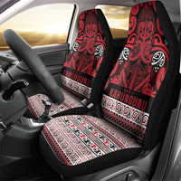 Aotearoa Iwi Ngati Kahungunu Car Seat Cover Maori Wharenui House Tribal Pattern LT9 - Polynesian Pride
