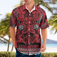 Aotearoa Iwi Ngati Kahungunu Hawaiian Shirt Maori Wharenui House Tribal Pattern LT9 - Polynesian Pride