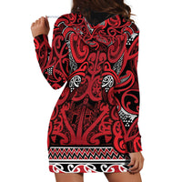 Aotearoa Iwi Ngati Kahungunu Hoodie Dress Maori Wharenui House Tribal Pattern LT9 - Polynesian Pride