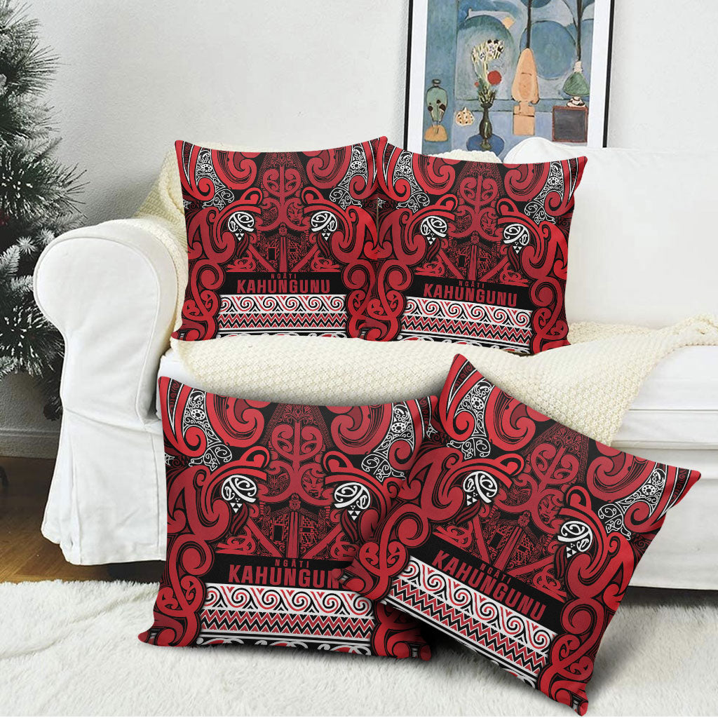 Aotearoa Iwi Ngati Kahungunu Pillow Cover Maori Wharenui House Tribal Pattern LT9 - Polynesian Pride