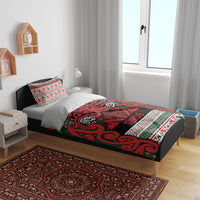 Aotearoa Iwi Tuhoe Bedding Set Maori Wharenui House Tribal Pattern LT9 - Polynesian Pride