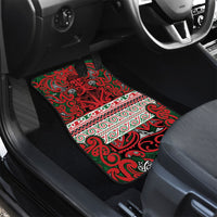 Aotearoa Iwi Tuhoe Car Mats Maori Wharenui House Tribal Pattern LT9 - Polynesian Pride