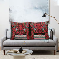 Aotearoa Iwi Tuhoe Pillow Cover Maori Wharenui House Tribal Pattern LT9 - Polynesian Pride