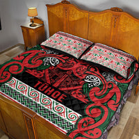 Aotearoa Iwi Tuhoe Quilt Bed Set Maori Wharenui House Tribal Pattern LT9 - Polynesian Pride