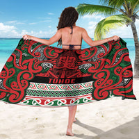 Aotearoa Iwi Tuhoe Sarong Maori Wharenui House Tribal Pattern LT9 - Polynesian Pride