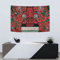 Aotearoa Iwi Tuhoe Tapestry Maori Wharenui House Tribal Pattern LT9 - Polynesian Pride