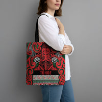 Aotearoa Iwi Tuhoe Tote Bag Maori Wharenui House Tribal Pattern LT9 - Polynesian Pride