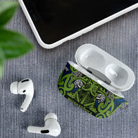 Aotearoa Iwi Whakatohea AirPods Case Maori Wharenui House Tribal Pattern LT9 - Polynesian Pride
