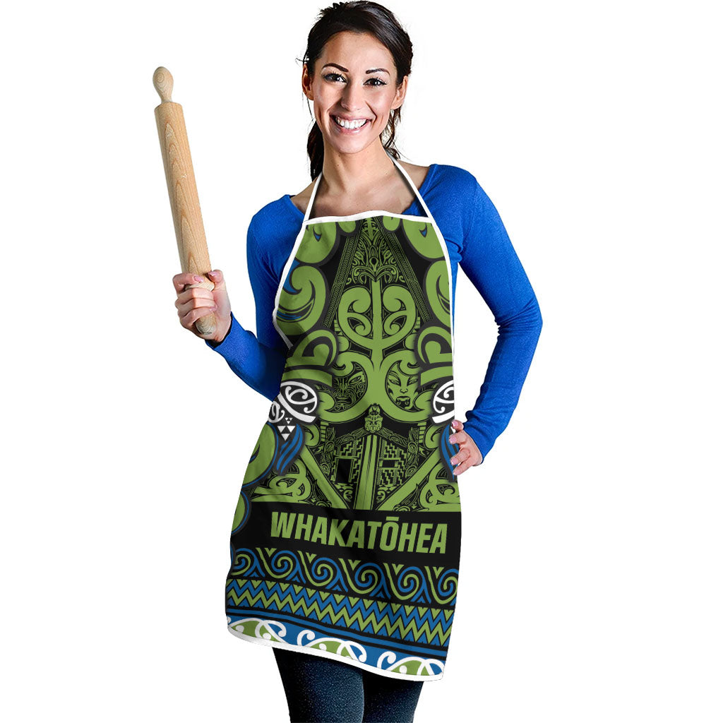 Aotearoa Iwi Whakatohea Apron Maori Wharenui House Tribal Pattern LT9 - Polynesian Pride
