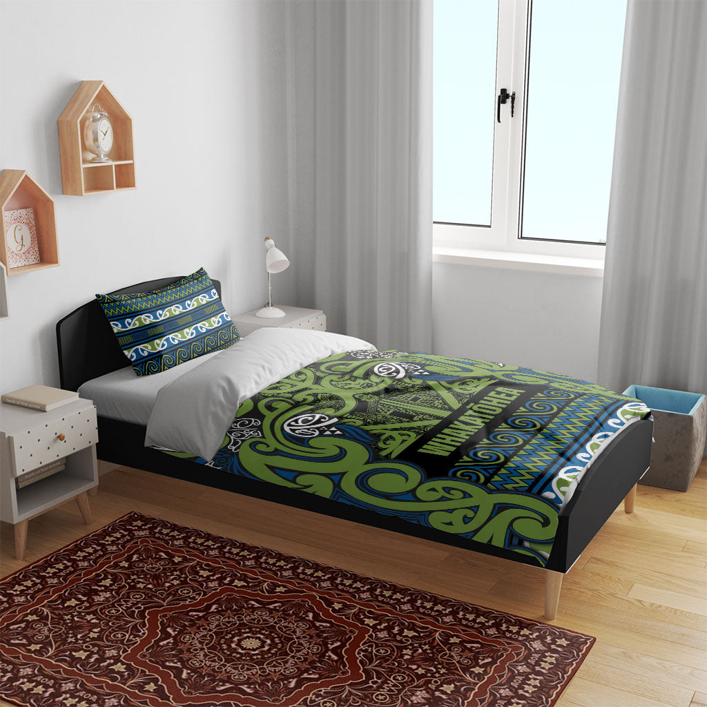 Aotearoa Iwi Whakatohea Bedding Set Maori Wharenui House Tribal Pattern LT9 - Polynesian Pride
