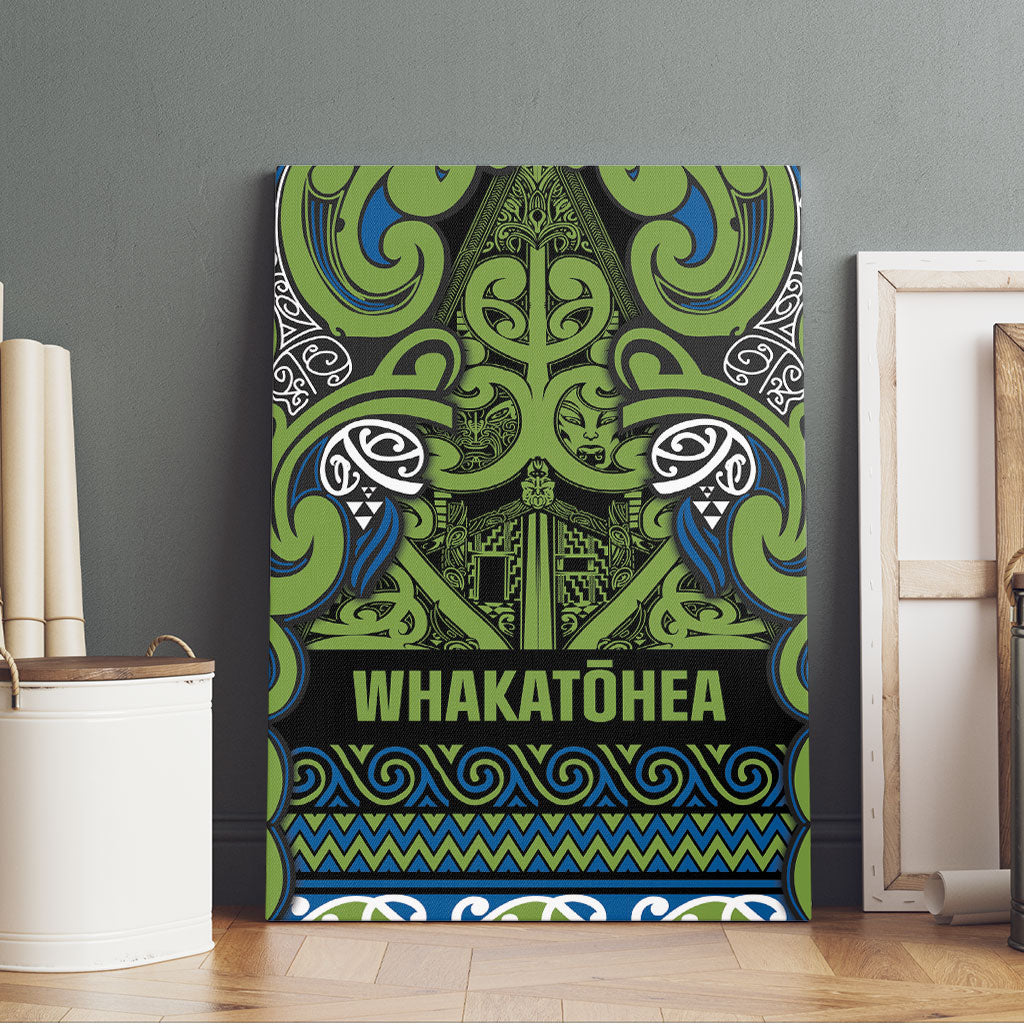 Aotearoa Iwi Whakatohea Canvas Wall Art Maori Wharenui House Tribal Pattern LT9 - Polynesian Pride