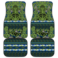 Aotearoa Iwi Whakatohea Car Mats Maori Wharenui House Tribal Pattern LT9 - Polynesian Pride