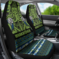 Aotearoa Iwi Whakatohea Car Seat Cover Maori Wharenui House Tribal Pattern LT9 - Polynesian Pride