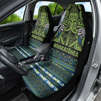 Aotearoa Iwi Whakatohea Car Seat Cover Maori Wharenui House Tribal Pattern LT9 - Polynesian Pride