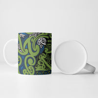 Aotearoa Iwi Whakatohea Ceramic Mug Maori Wharenui House Tribal Pattern LT9 - Polynesian Pride