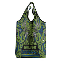 Aotearoa Iwi Whakatohea Grocery Bag Maori Wharenui House Tribal Pattern LT9 - Polynesian Pride