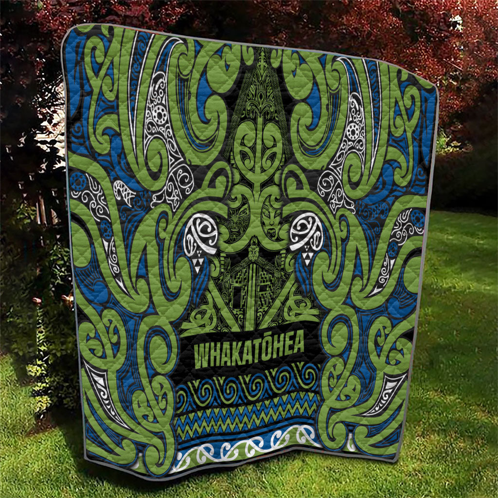 Aotearoa Iwi Whakatohea Quilt Maori Wharenui House Tribal Pattern LT9 - Polynesian Pride
