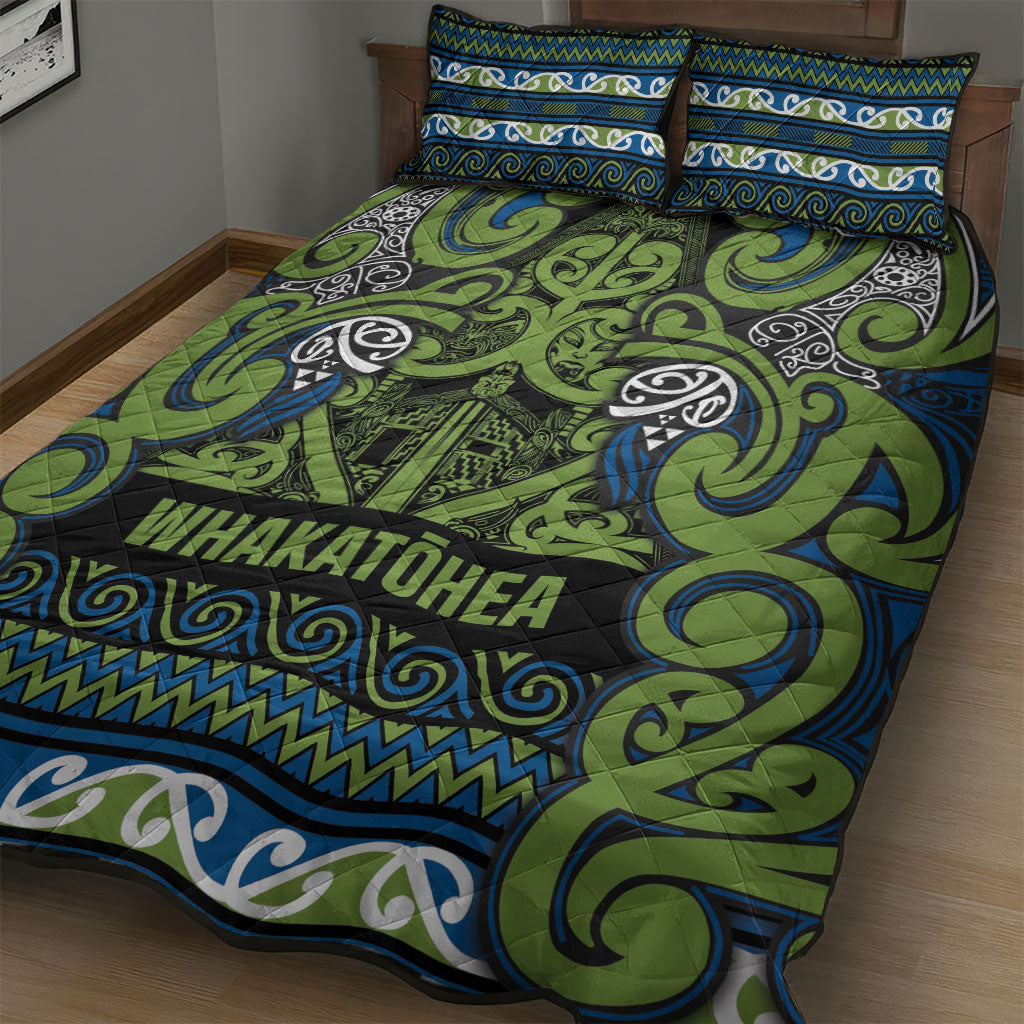 Aotearoa Iwi Whakatohea Quilt Bed Set Maori Wharenui House Tribal Pattern LT9 - Polynesian Pride