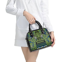 Aotearoa Iwi Whakatohea Shoulder Handbag Maori Wharenui House Tribal Pattern LT9 - Polynesian Pride