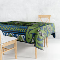 Aotearoa Iwi Whakatohea Tablecloth Maori Wharenui House Tribal Pattern LT9 - Polynesian Pride