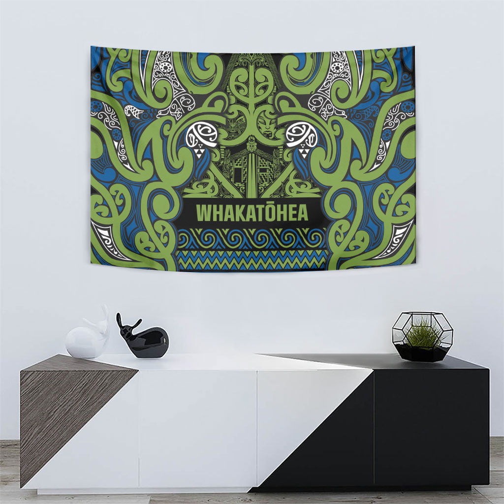 Aotearoa Iwi Whakatohea Tapestry Maori Wharenui House Tribal Pattern LT9 - Polynesian Pride