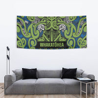 Aotearoa Iwi Whakatohea Tapestry Maori Wharenui House Tribal Pattern LT9 - Polynesian Pride