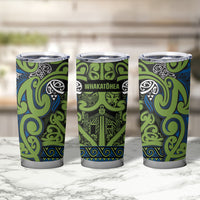 Aotearoa Iwi Whakatohea Tumbler Cup Maori Wharenui House Tribal Pattern LT9 - Polynesian Pride