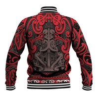 Aotearoa Iwi Ngati Awa Baseball Jacket Maori Wharenui House Tribal Pattern LT9 - Polynesian Pride