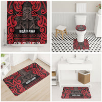 Aotearoa Iwi Ngati Awa Bathroom Set Maori Wharenui House Tribal Pattern LT9 - Polynesian Pride