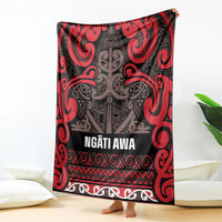 Aotearoa Iwi Ngati Awa Blanket Maori Wharenui House Tribal Pattern LT9 - Polynesian Pride