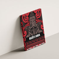 Aotearoa Iwi Ngati Awa Canvas Wall Art Maori Wharenui House Tribal Pattern LT9 - Polynesian Pride