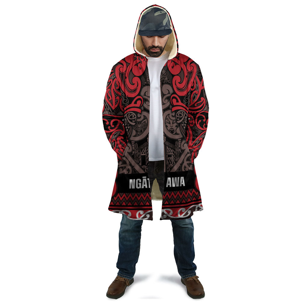 Aotearoa Iwi Ngati Awa Cloak Maori Wharenui House Tribal Pattern LT9 - Polynesian Pride