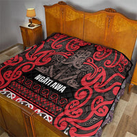 Aotearoa Iwi Ngati Awa Quilt Maori Wharenui House Tribal Pattern LT9 - Polynesian Pride